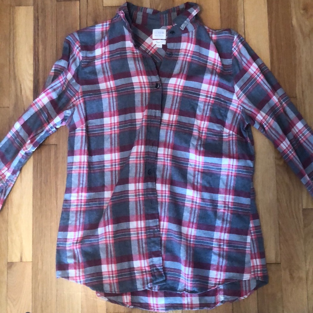 J. crew women’s flannel